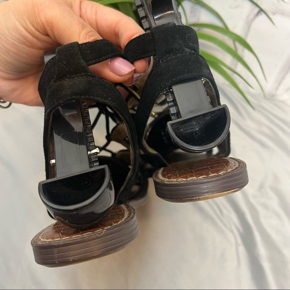 Black gladiator Sandals Sam Edelman size 7 - Picture 4 of 7